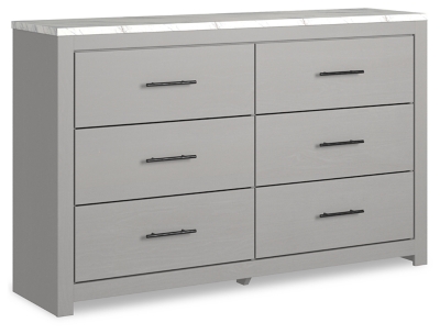 Cottonburg Dresser, Light Gray/White, large