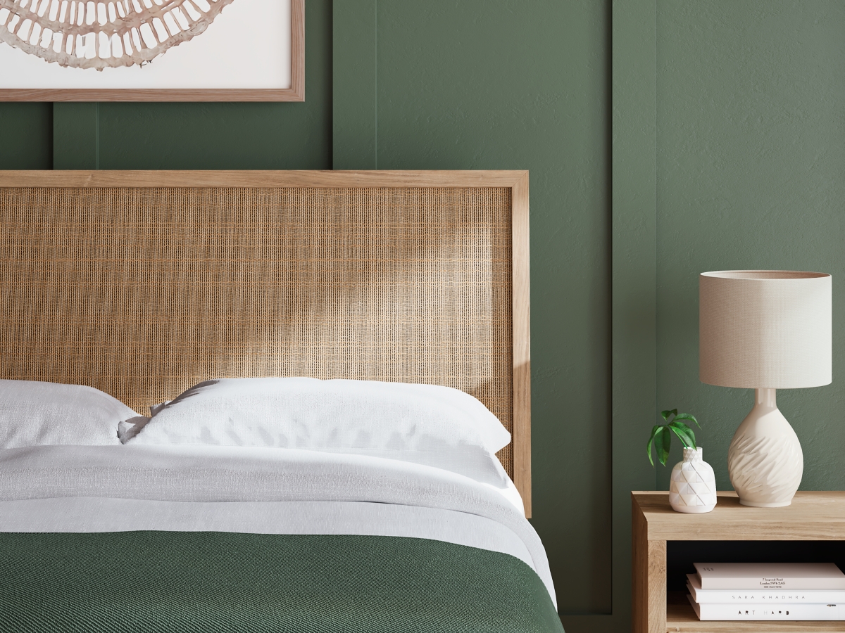 Cielden Queen Panel Headboard - Two-tone