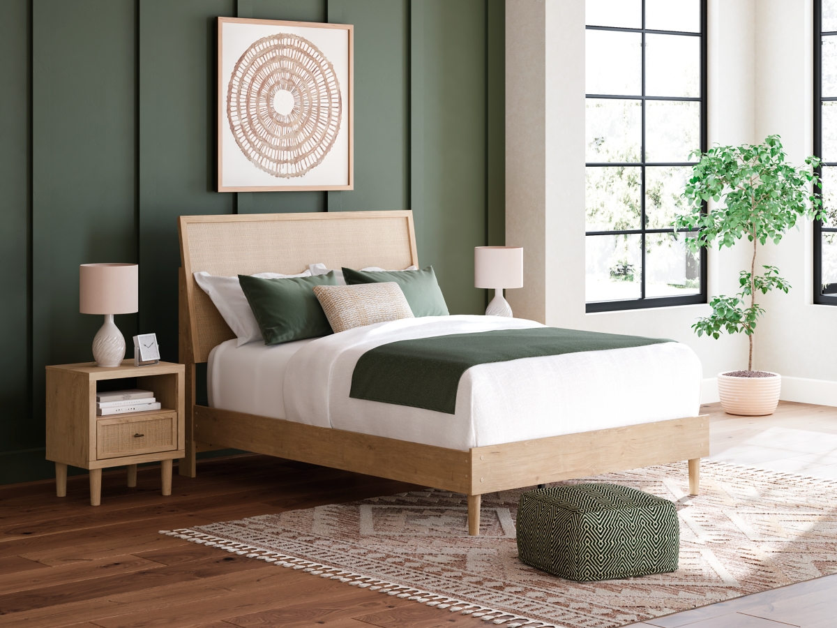 Cielden Queen Panel Headboard - Two-tone Cielden Queen Panel Headboard - Two-tone