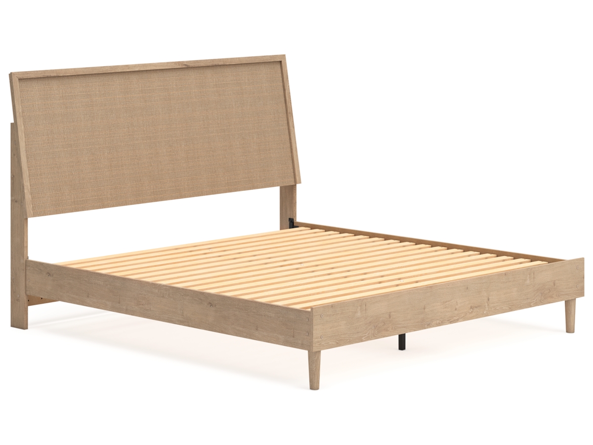 Cielden King Platform Bed - Two-tone Cielden King Platform Bed - Two-tone