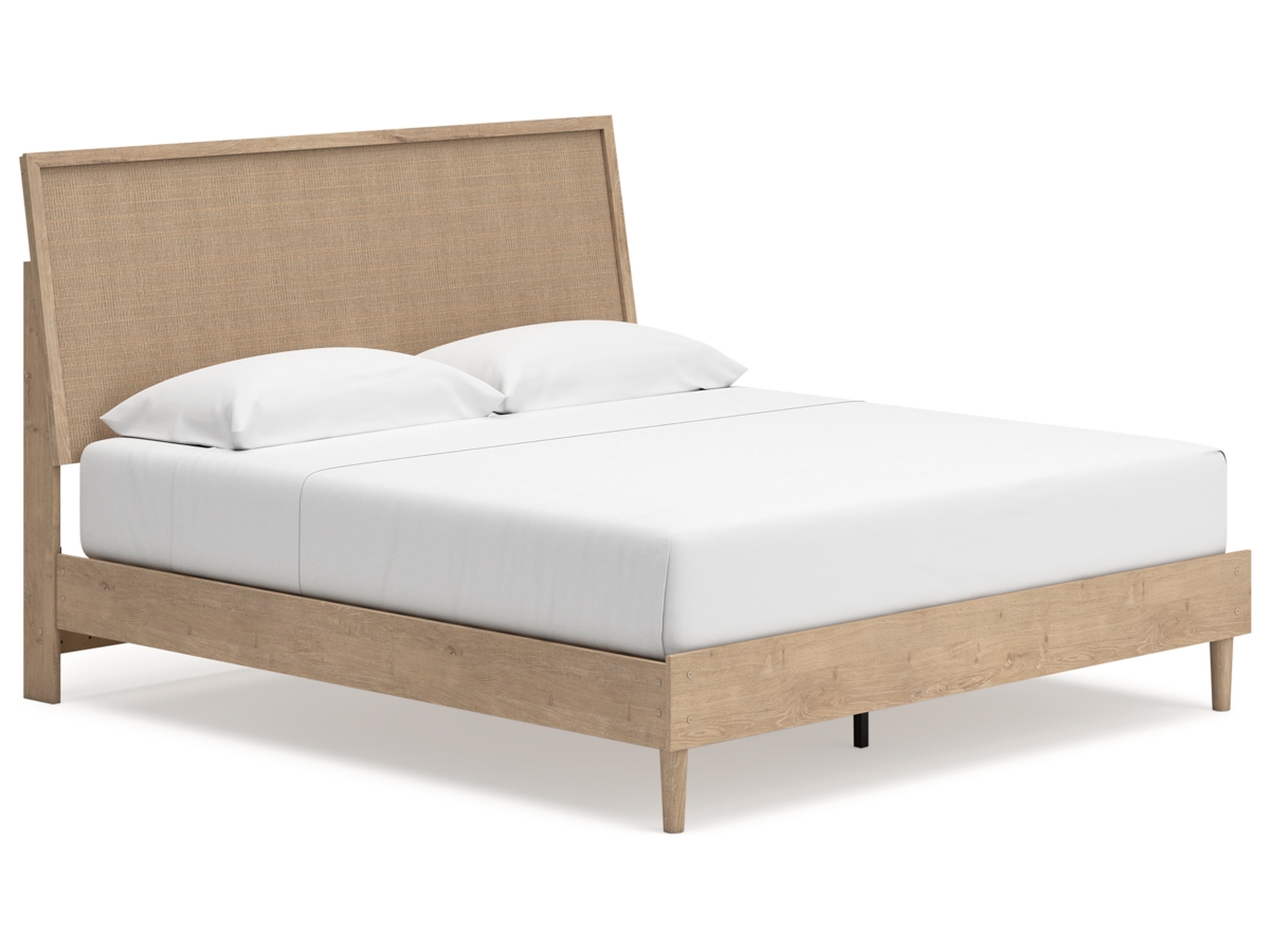 Cielden King Platform Bed - Two-tone Cielden King Platform Bed - Two-tone