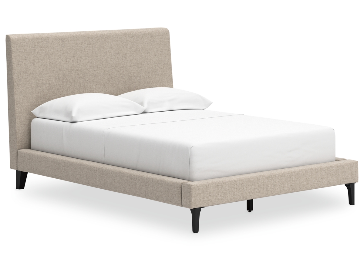 Cielden Full Upholstered Bed with Roll Slats | Ashley