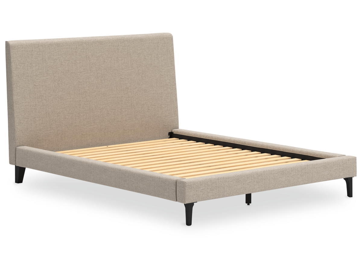 Cielden Queen Upholstered Bed with Roll Slats | Ashley