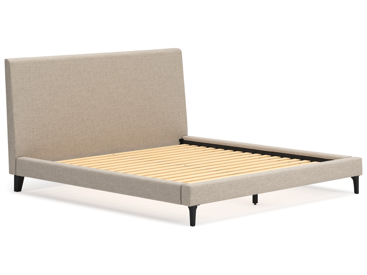 Cielden King Upholstered Bed with Roll Slats | Ashley Cielden King Upholstered Bed with Roll Slats | Ashley