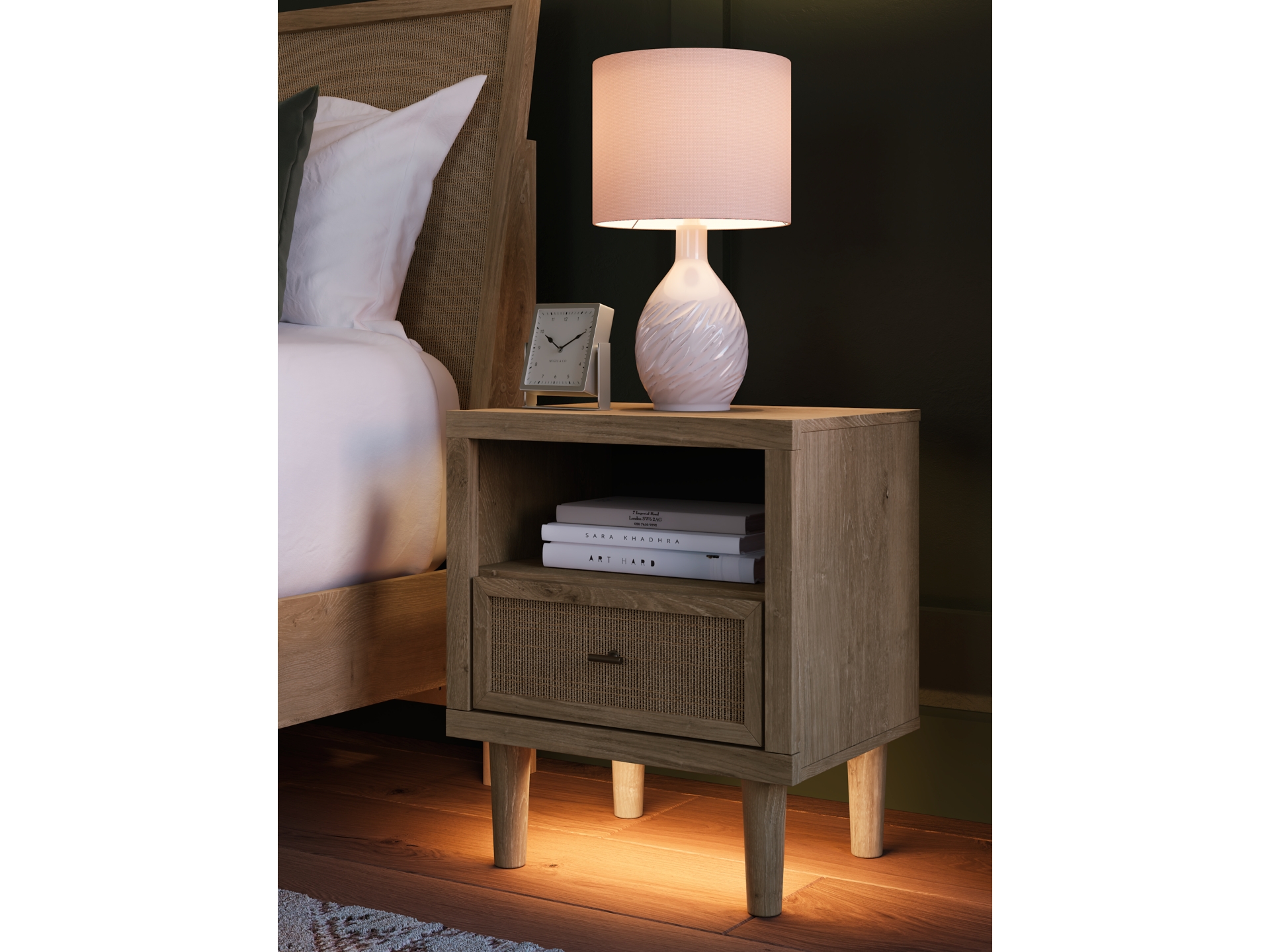 Image 2 of Cielden  Panel Bed group Two-tone 
