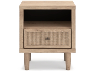 Cielden 21" 1 Drawer Charging Nightstand