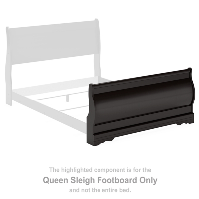 Huey Vineyard Queen Sleigh Bed image 5