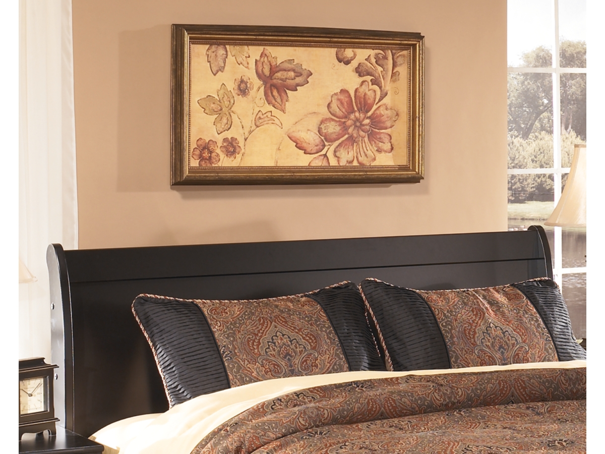 Huey Vineyard Queen Sleigh Headboard Ashley