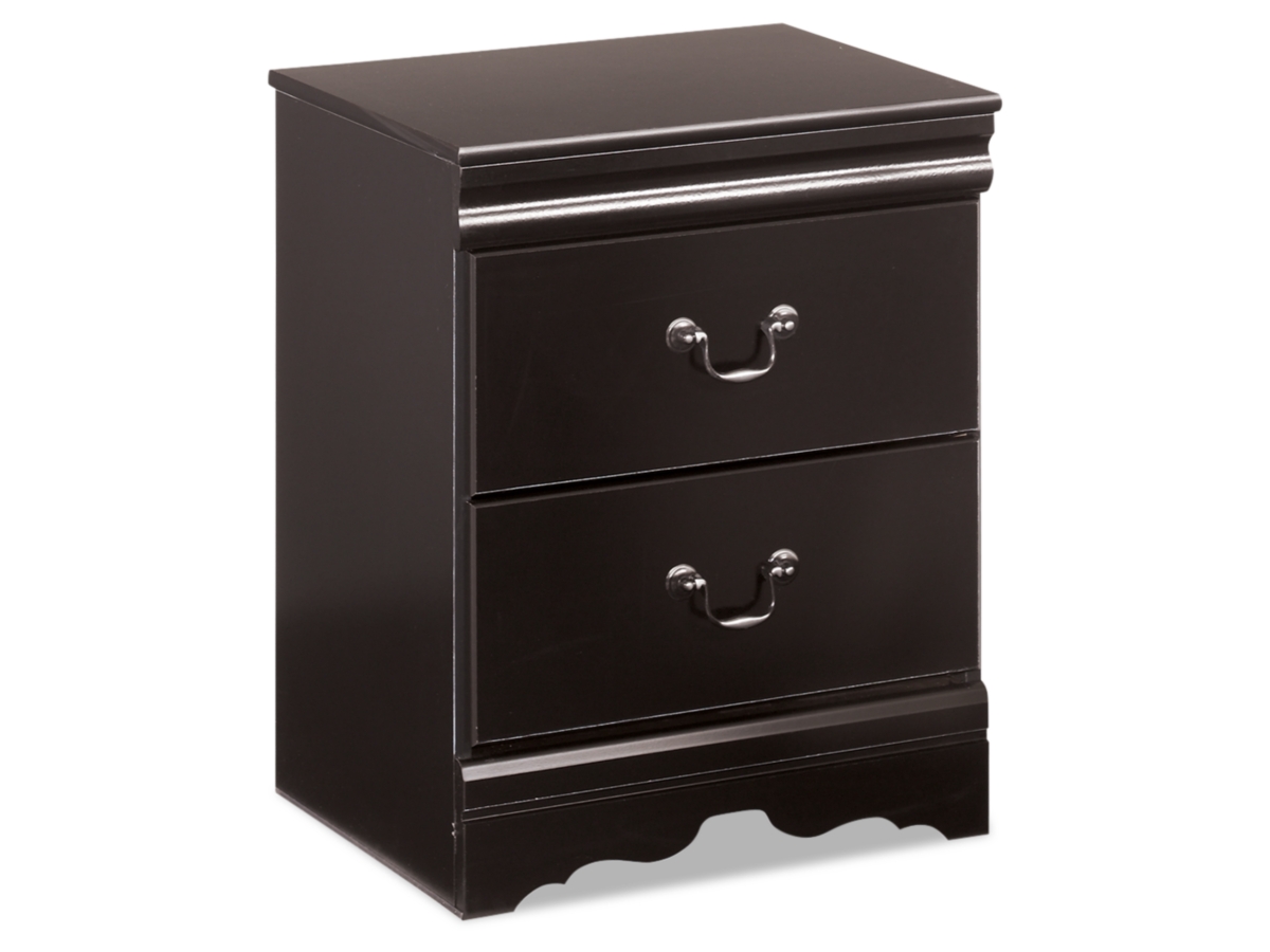 Huey Vineyard Nightstand - Black Huey Vineyard Nightstand - Black