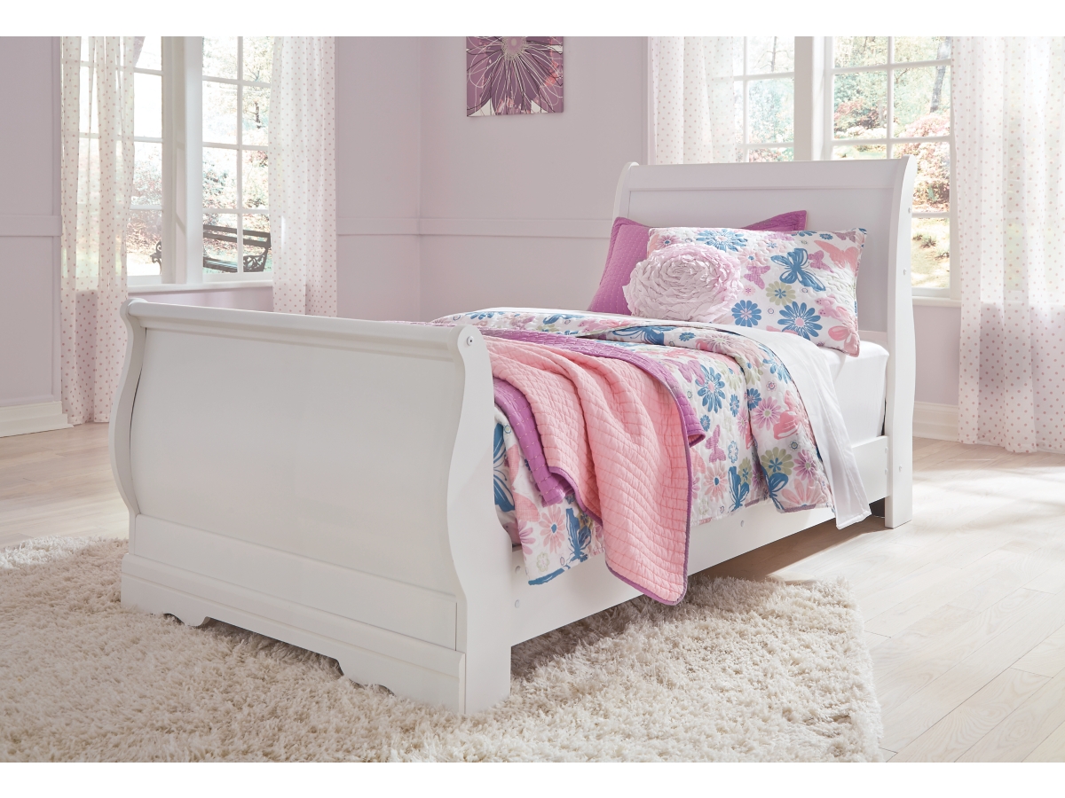 Anarasia Twin Sleigh Bed | Ashley