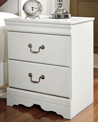 Anarasia Nightstand, White, large