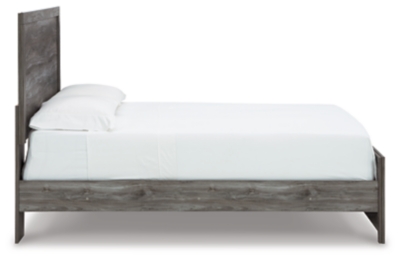 Bronyan Queen Panel Bed, Dark Gray, large