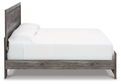 Bronyan Panel Bed, Dark Gray, large