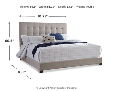 Dolante King Upholstered Bed Ashley Furniture Homestore