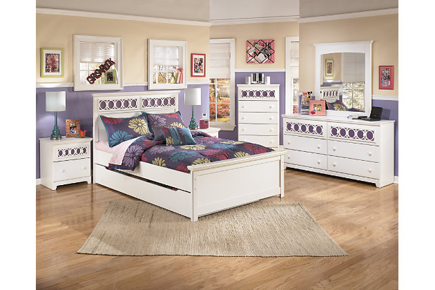 Zayley Full Panel Bed With Storage, Ashley Furniture Zayley Twin Bed