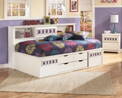 ashley twin bed with storage