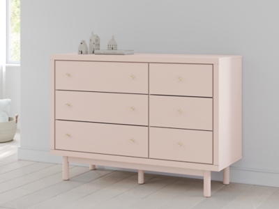 B1323-221 Wistenpine 6 Drawer Dresser, Blush sku B1323-221