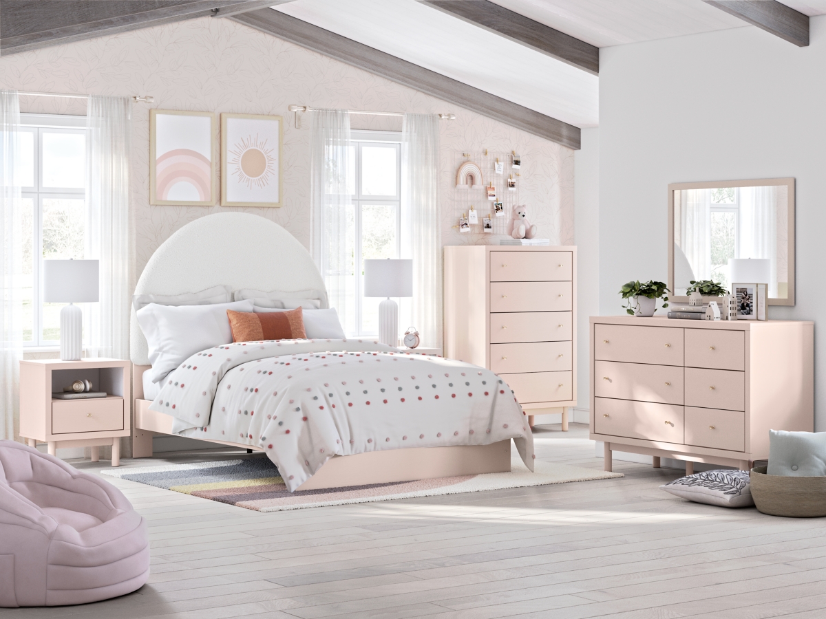 Wistenpine Full Upholstered Panel Bed | Ashley