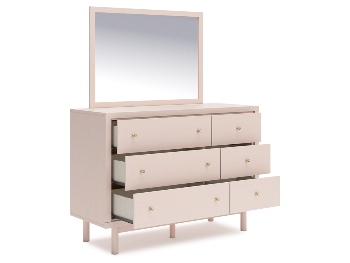 Wistenpine 6 Drawer Dresser and Mirror | Ashley