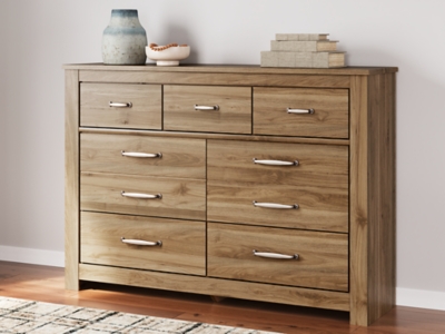 B1367-31 Zanbrook 7 Drawer Dresser, Brown sku B1367-31