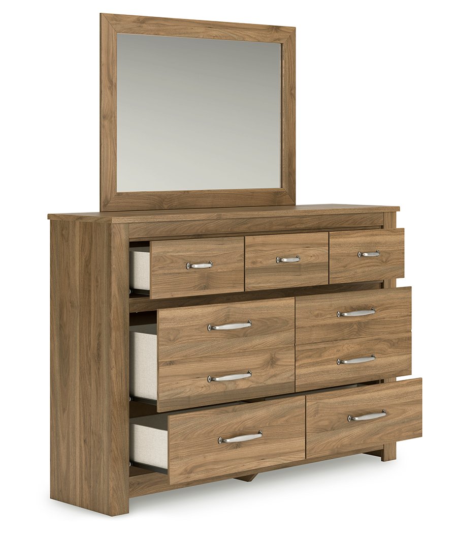 Zanbrook Queen Panel Bed, Dresser and Mirror - image 4
