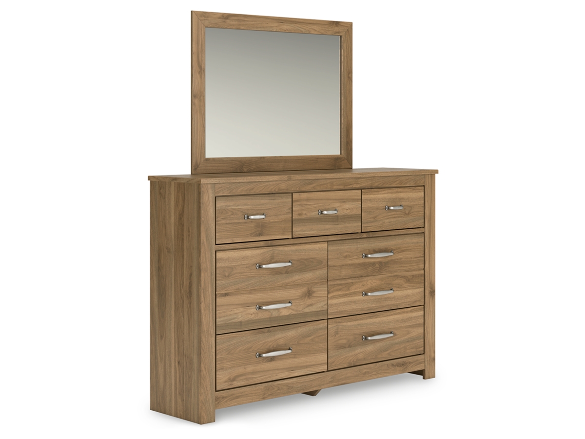 Zanbrook 7 Drawer Dresser and Mirror | Ashley
