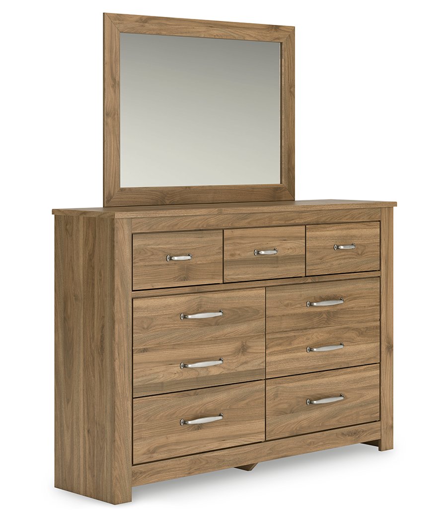 Zanbrook Queen Panel Bed, Dresser and Mirror - image 3