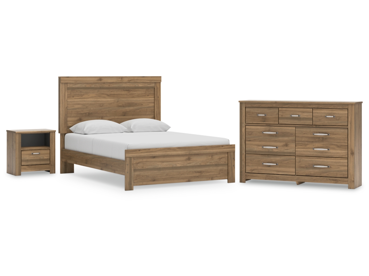 Zanbrook Queen Panel Bed with Dresser and Nightstand | Ashley