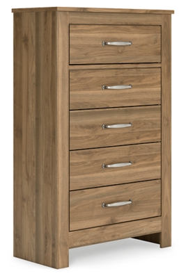 Zanbrook Chest of Drawers, Brown, large