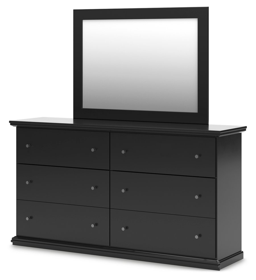 Maribel Twin Panel Bed, Dresser and Mirror - image 8