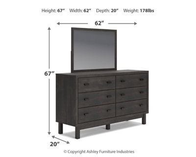 Toretto Dresser and Mirror, , large