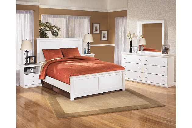 Bostwick Shoals Queen Panel Bed With, Bostwick Shoals Twin Panel Bed