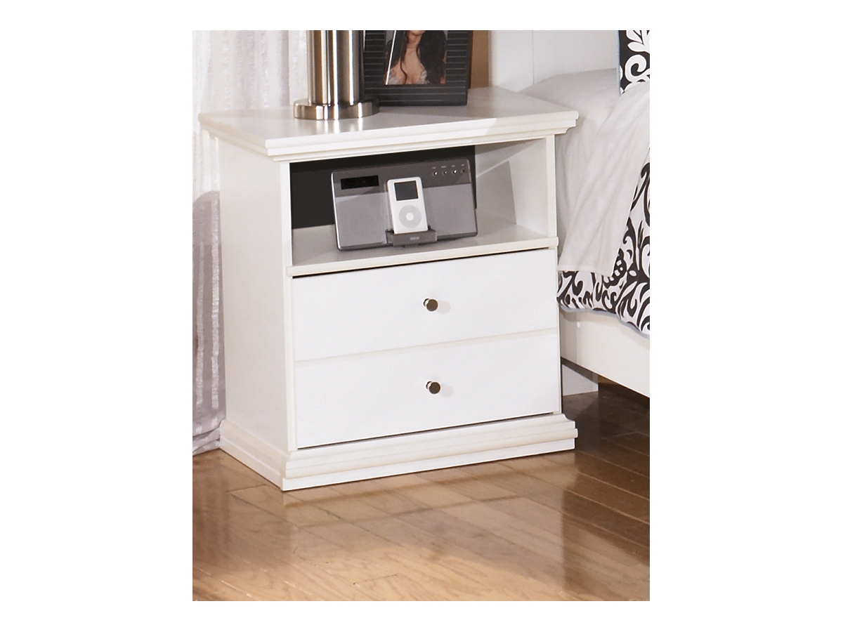 Bostwick Shoals One Drawer Nightstand - White