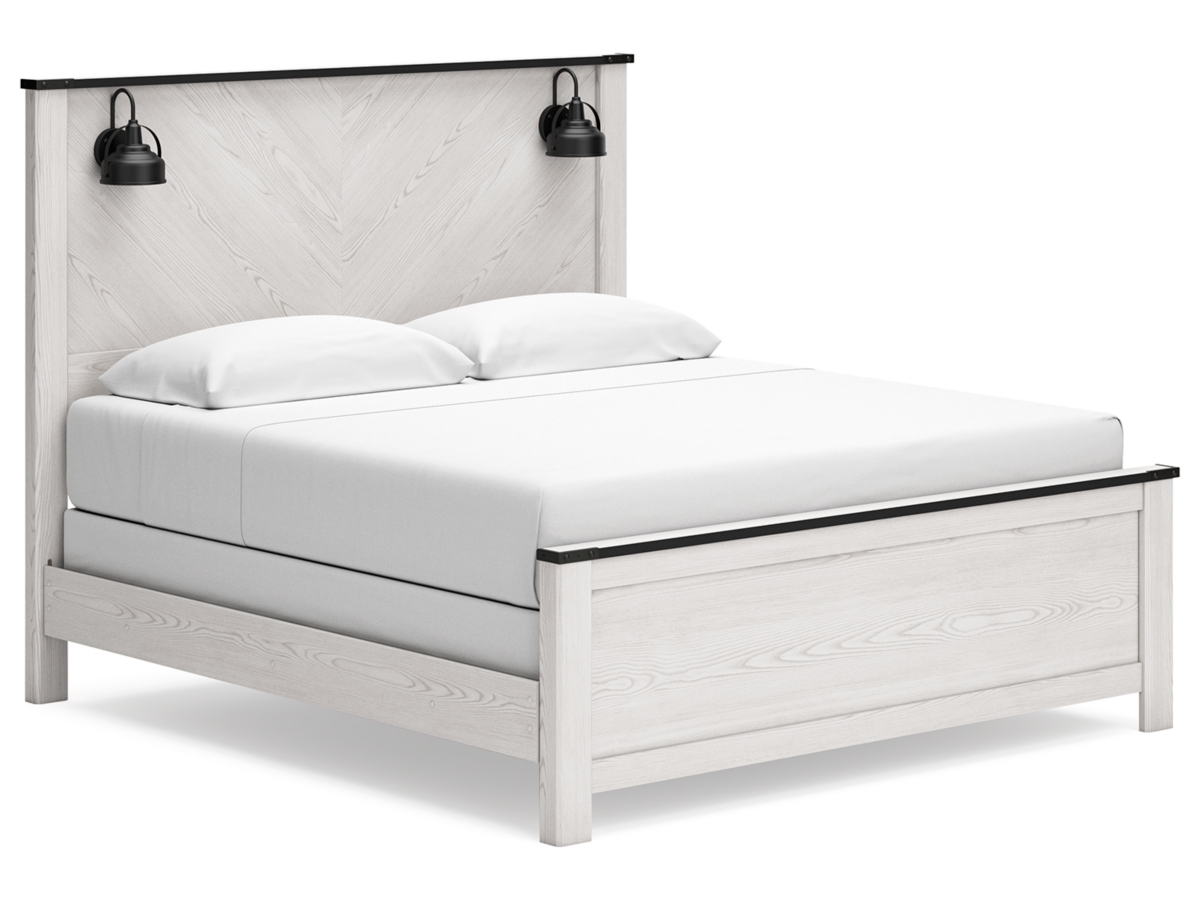 Schoenberg King Panel Bed | Ashley