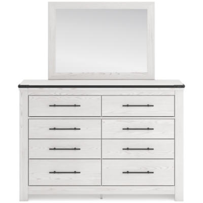 Schoenberg Dresser and Mirror, , large