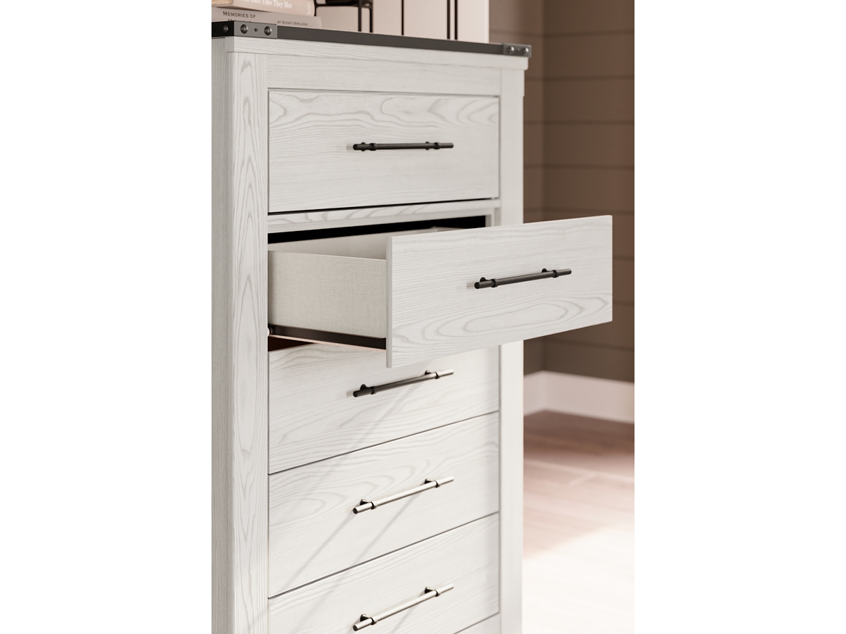 Ashley furniture ホワイト タンス 5段 Ashley furniture ホワイト タンス 5段
