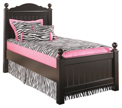 Jaidyn Twin Poster Bed Ashley