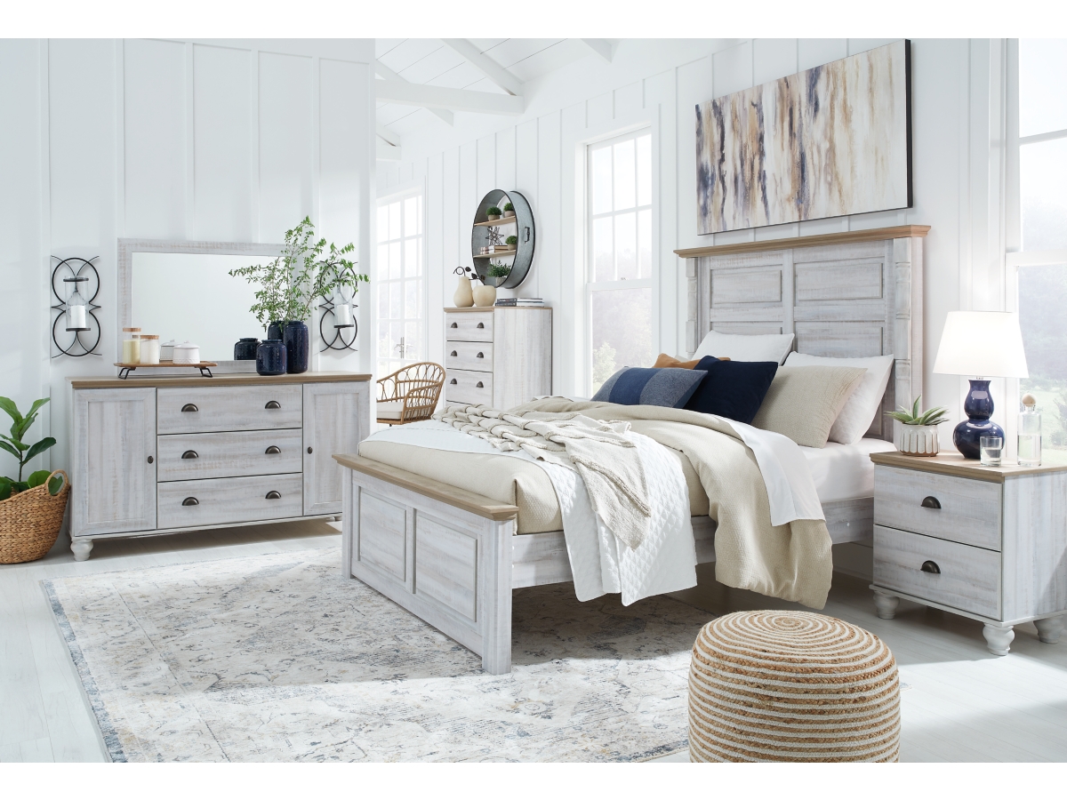Ashley furniture farmhouse bed hotsell