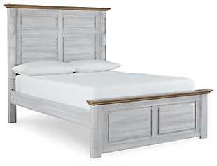 Haven Bay Queen Panel Bed, Two-tone, large