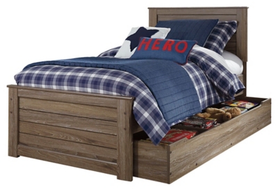 Ashley furniture twin bed with outlet storage