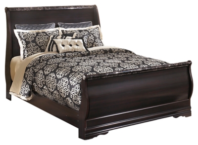 Esmarelda Queen Sleigh Bed Ashley Furniture Homestore