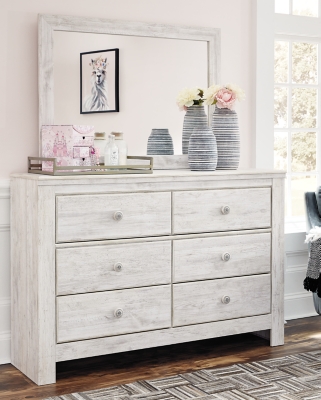 Paxberry Dresser And Mirror Ashley Furniture Homestore