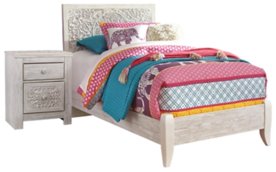 ashley furniture girl twin bed