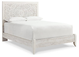 Paxberry Queen Panel Bed Ashley, Ashley Furniture White King Bed