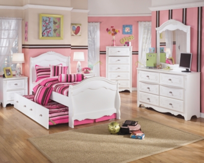 Exquisite Twin Trundle Bed | Ashley Furniture HomeStore
