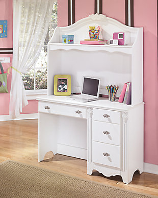 exquisite desk and hutch | ashley furniture homestore