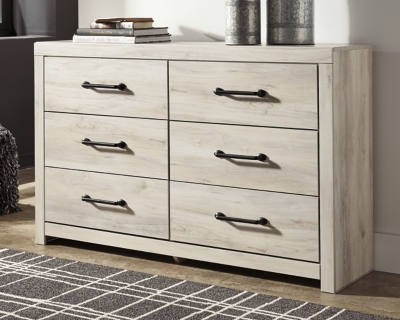 B192-31 Cambeck 6 Drawer Dresser, Whitewash sku B192-31