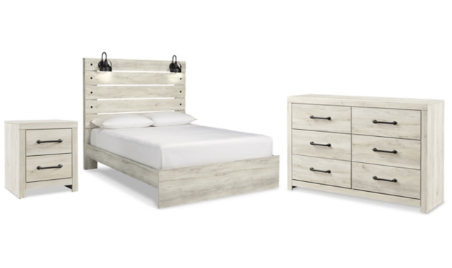 Cambeck Queen Panel Bed with Dresser and Nightstand