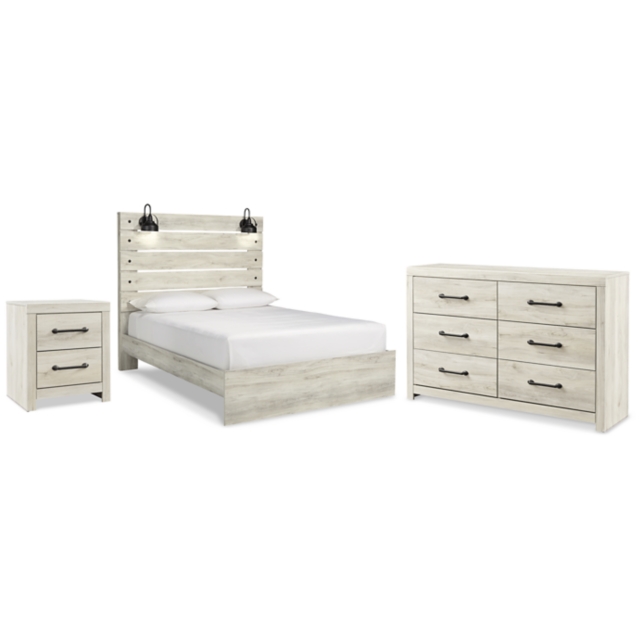 Cambeck Queen Panel Bed with Dresser and Nightstand