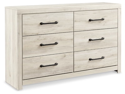 Mueble auxiliar lacado en blanco de 7 cajones 80 x 110 Eloise